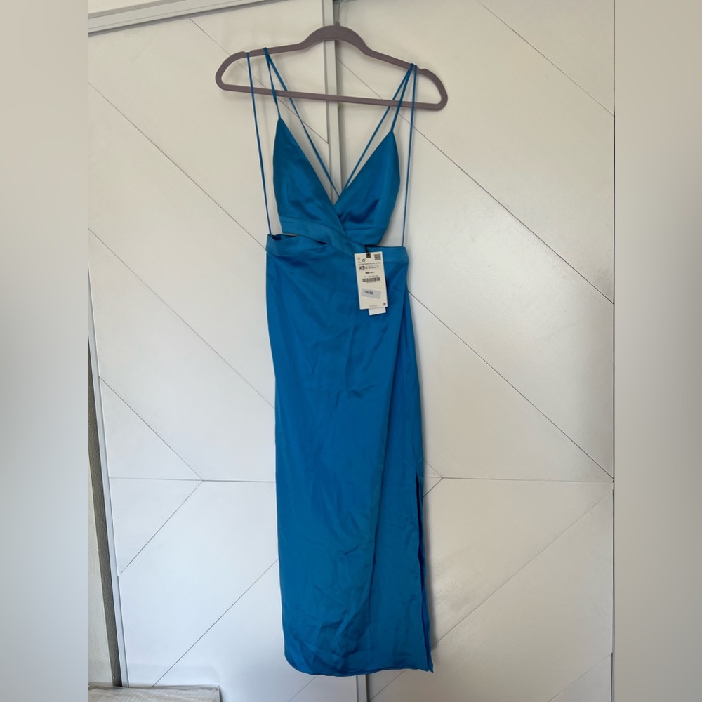 NWT Blue Zara Dress